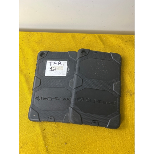 40 - Pair of Samsung galaxy tab A tablets - reset for use