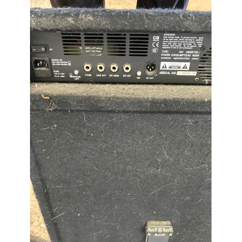 766 - Sweet 25.1 Warwick talle 12.1 bass combo amp - untested