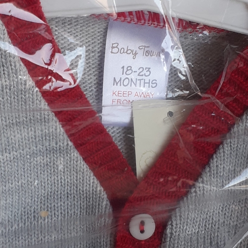 42 - Childrens clothing bundle - nightwear and cardigans between 12 - 24mths - New
