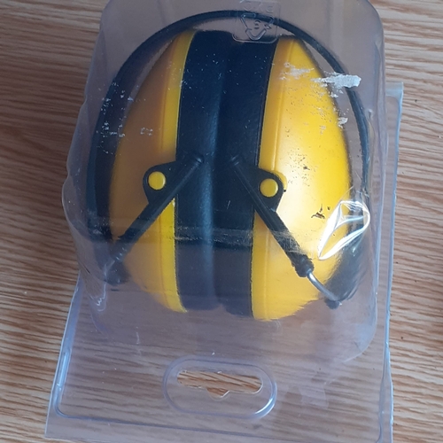 5 - Collection of tools including foldaway measure, new ear defenders, Stanley plane, pick and claw tool... 