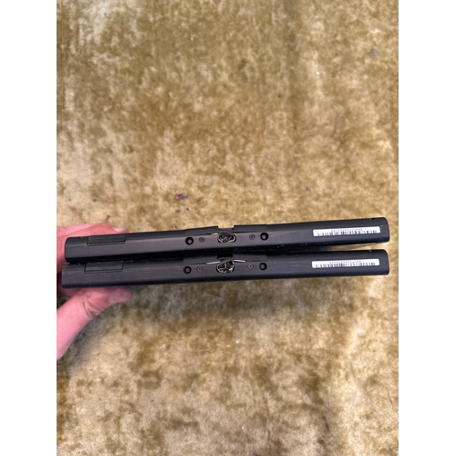 29 - Pair of Nintendo switch handheld consoles - HAC-001 - damaged charger port