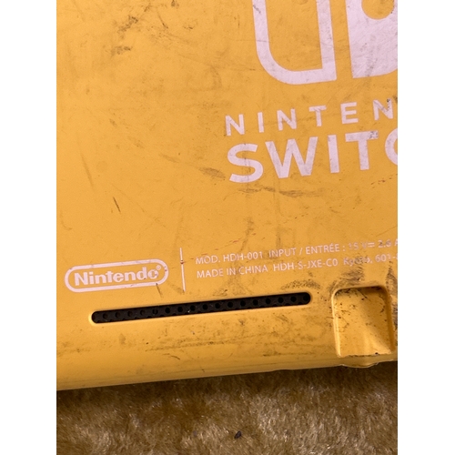 13 - Nintendo switch HDH-001 games console - damaged charger point