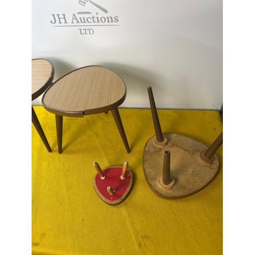 50 - 3x matching and one smaller mid century stools