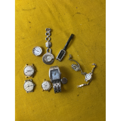 57 - Quantity of watches inc 2x Sekonda USSR and 1x Gloriosa extra automatic watches in working order