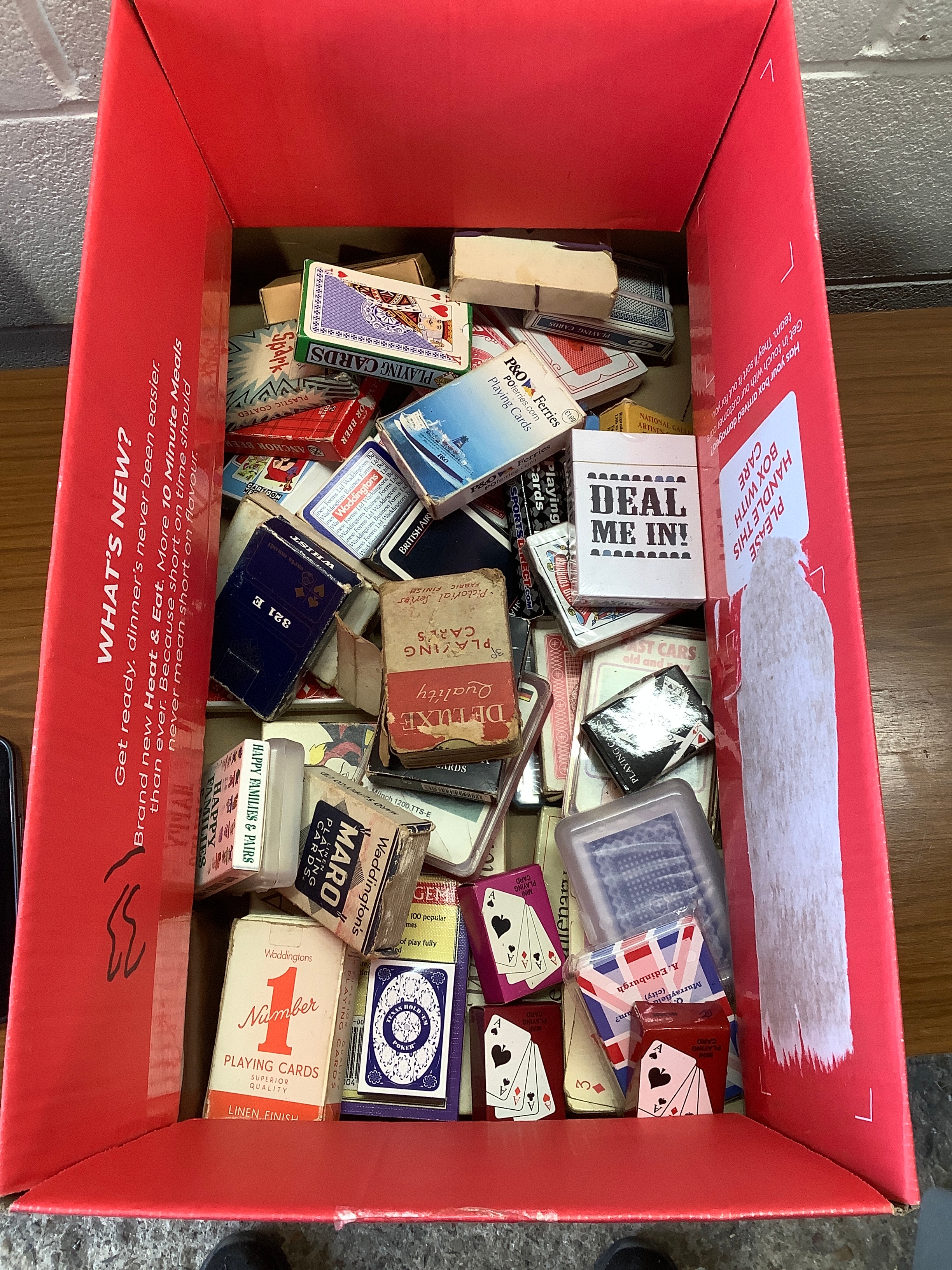 Collection of playing cards and card games