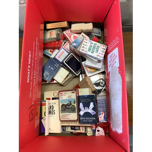 Collection of playing cards and card games