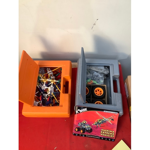 K’Nex Multi Constructor and Maxima building sets