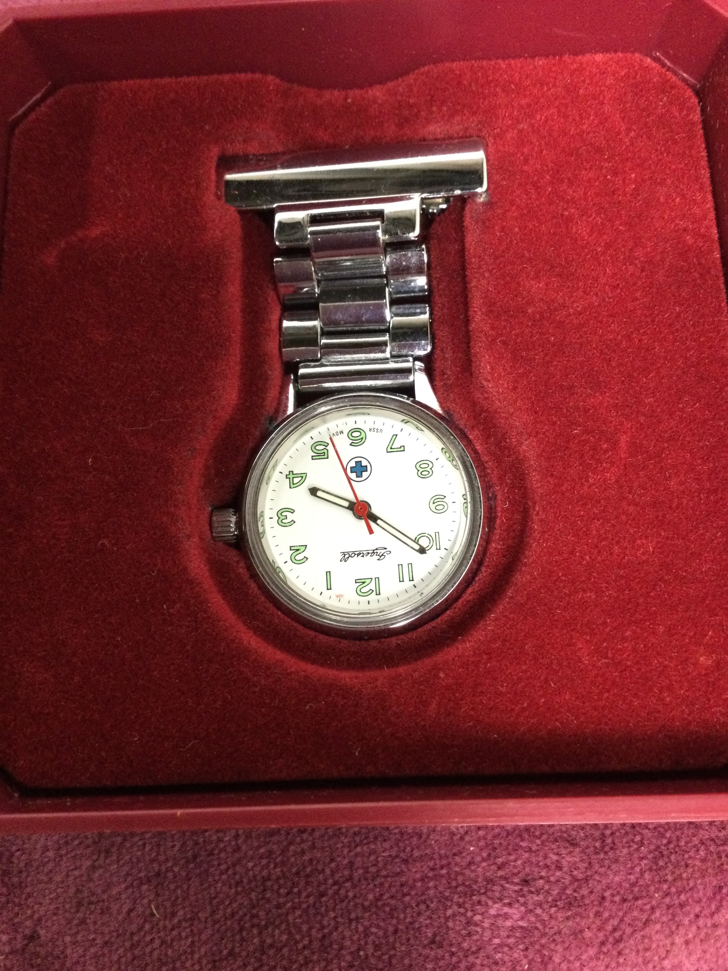 Nurses fob watch by Ingersoll
