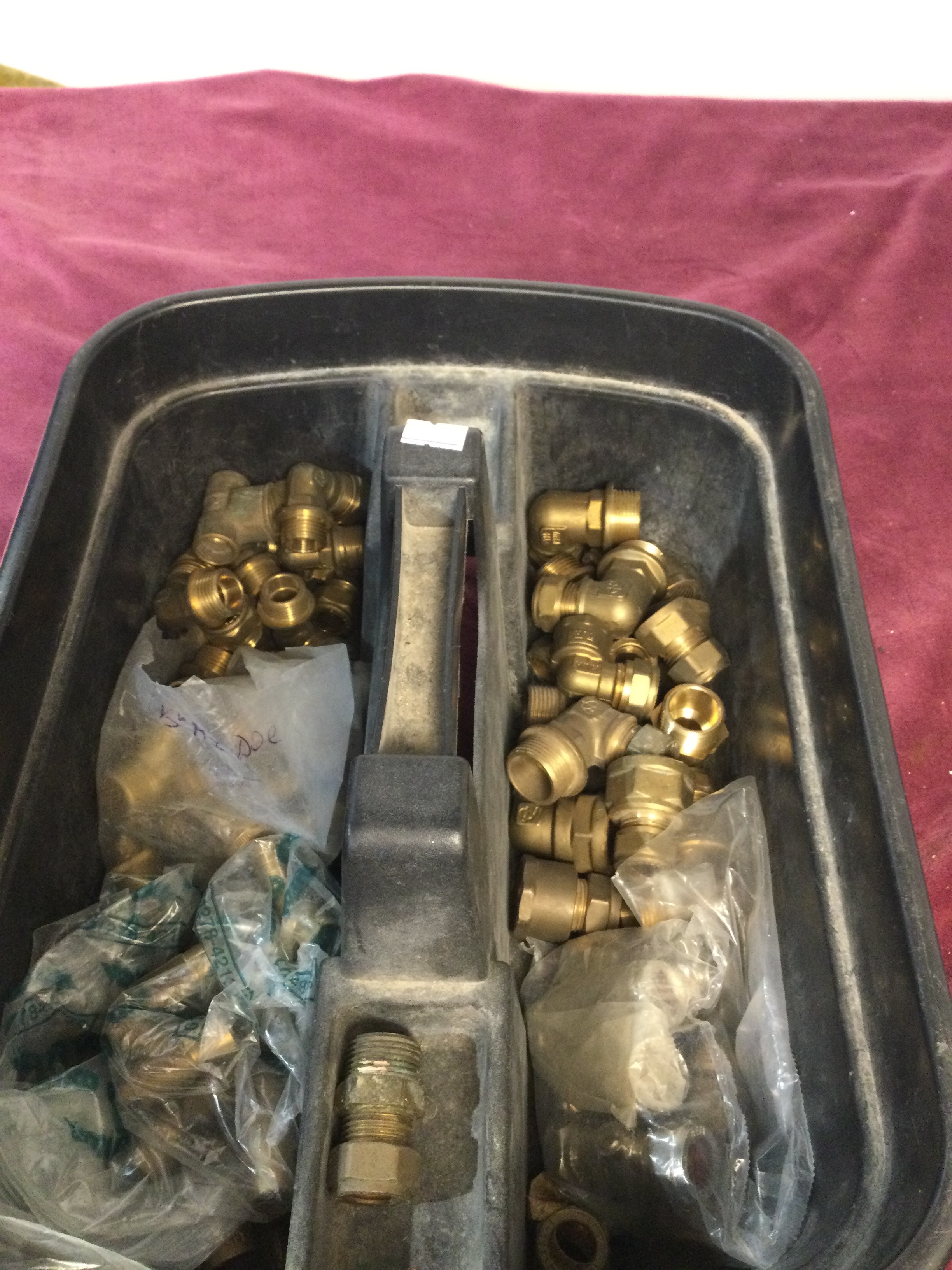 Selection of plumbing fittings