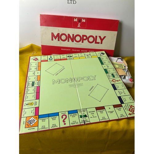 Vintage Monopoly Property trading Board game by John Warrington Ltd ...
