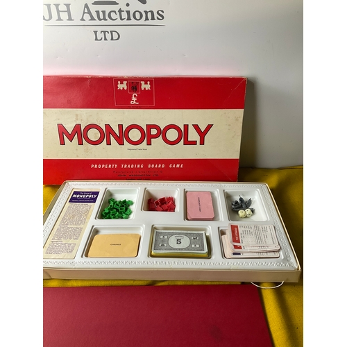 Vintage Monopoly Property trading Board game by John Warrington Ltd ...