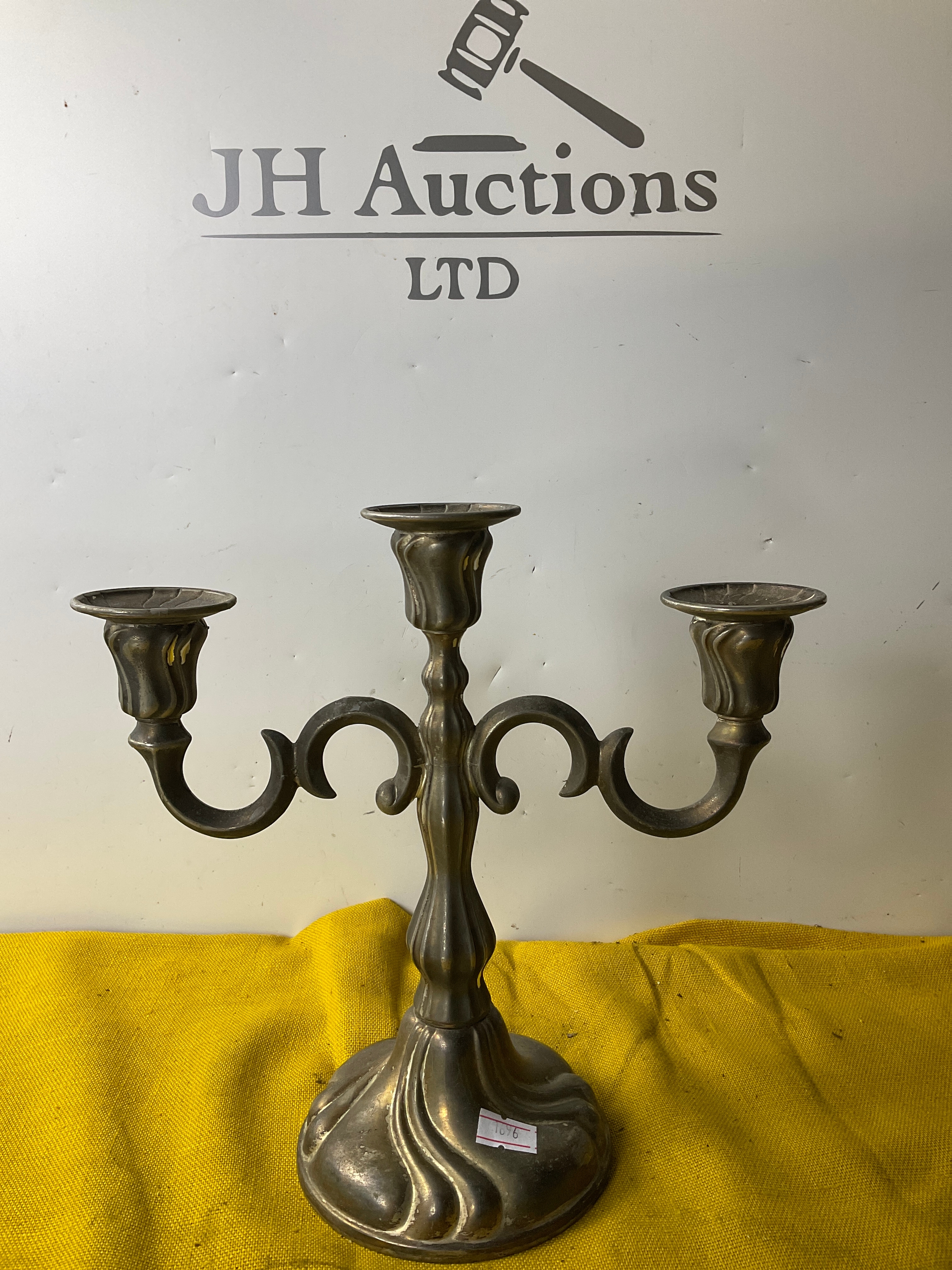1960s Quist silver plate west German Candelabra