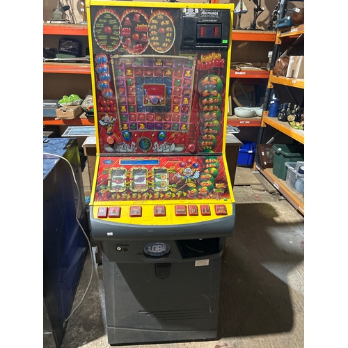 Juggling jackpots full size slot machine - believed to be working