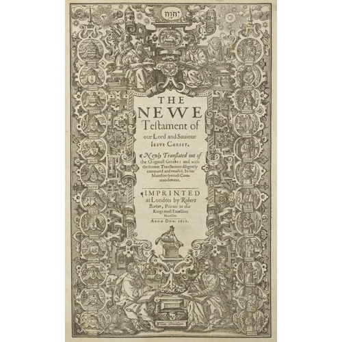 78 - [GREAT 'HE' BIBLE, THE EXTREMELY RARE FIRST EDITION FIRST ISSUE OF THE KING JAMES 1611 FOLIO BIBLE] ... 