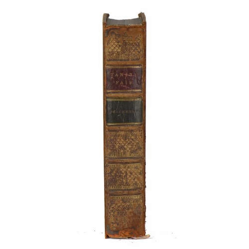 24 - THACKERAY, WILLIAM MAKEPEACE - VANITY FAIR London, Bradbury & Evans, 1848. 8vo, first edition mixed ... 