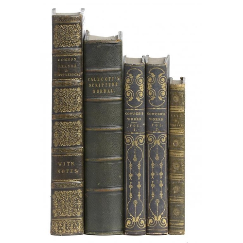 30 - [BINDINGS] - BOOK OF COMMON PRAYER London, John Ottridge, 1816. Royal 8vo, bound in full plum morocc... 