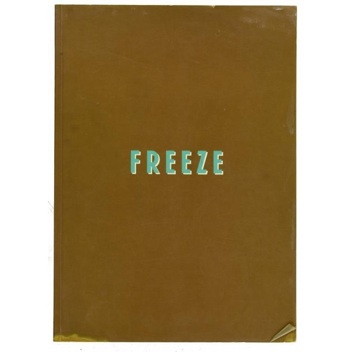 469 - HIRST, DAMIEN - FREEZE [ART EXHIBITION CATALOGUE] London, Canary Wharf Ltd, 1988. First edition, 4to... 