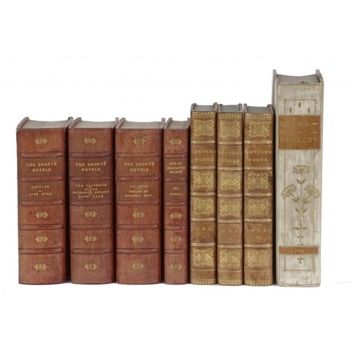 5 - BRONTE SISTERS - A SET OF SEVEN VOLUMES All published in London by Smith, Elder, & Co, (one volume d... 