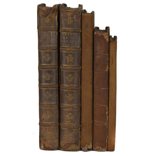 53 - WHITBY, DANIEL - A PARAPHRASE AND COMMENTARY ON THE NEW TESTAMENT London, W Bowyer, 1709/1710. Third... 