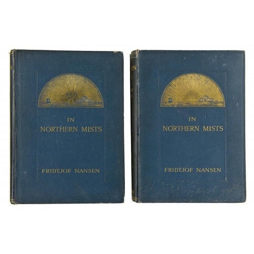 59 - NANSEN, FRIDTJOF - IN NORTHERN MISTS - ARCTIC EXPLORATION IN EARLY TIMES London, Heinemann, 1911. Fi... 