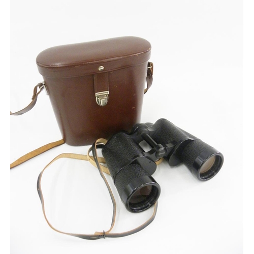 242 - A PAIR OF CARL ZEISS JENOPTEM 10X50 BINOCULARS, CASED 