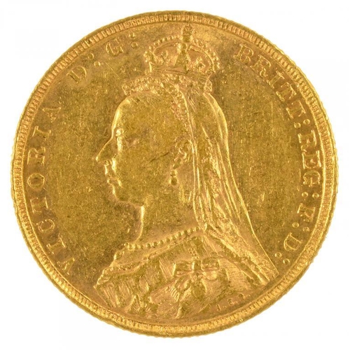 32 - GOLD COIN. SOVEREIGN 1890