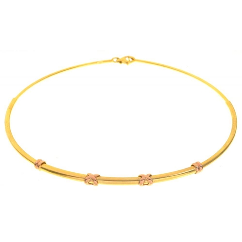 78 - A 9CT GOLD NECKLET, 11.5G