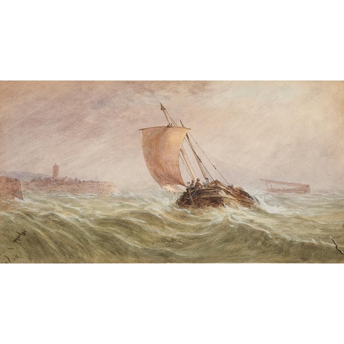 601 - ENGLISH SCHOOL, EARLY 20TH CENTURY  SEASCAPES AND LANDSCAPES all signed with the initial G and dated... 