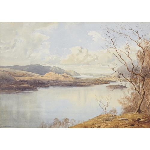 608 - �BERNARD EYRE WALKER (1886-1972) LAKE DISTRICT LANDSCAPE  signed, watercolour, 37 x 52.5cm... 