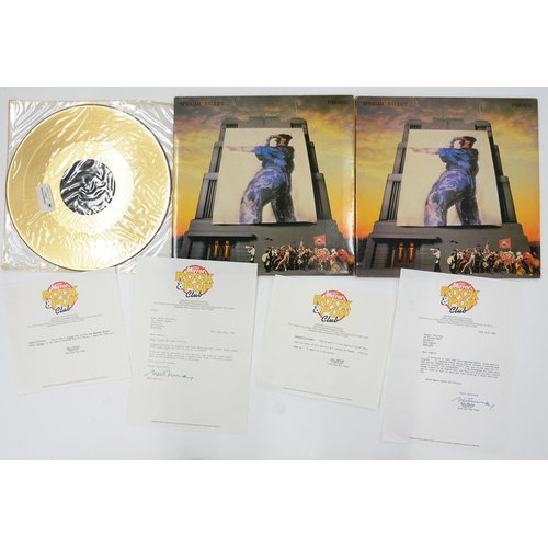 342 - ROCK AND POP MEMORABILIA. SPANDAU BALLET - PARADE, LP VINYL SIGNED COPY WITH PROVENANCE AND OZZY OSB... 