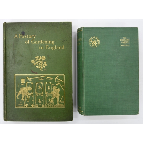 456 - AMHERST (THE HON. ALICIA) - A HISTORY OF GARDENING IN ENGLAND, SECOND EDITION, HENRIETTA TURNOR'S CO... 