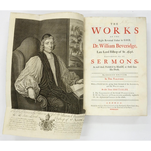 463 - [CAUSSIN (NICHOLAS)] - THE HOLY COURT TRANSLATED INTO ENGLISH BY S[I]R T.H., TWO VOLS IN ONE, BOUND ... 