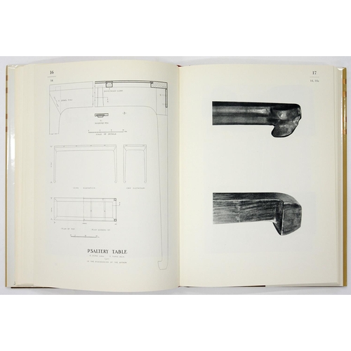 467 - ECKE (GUSTAV) - CHINESE DOMESTIC FURNITURE, FACISMILE EDITION, ILLUSTRATED, CLOTH, DUST JACKET, VERM... 