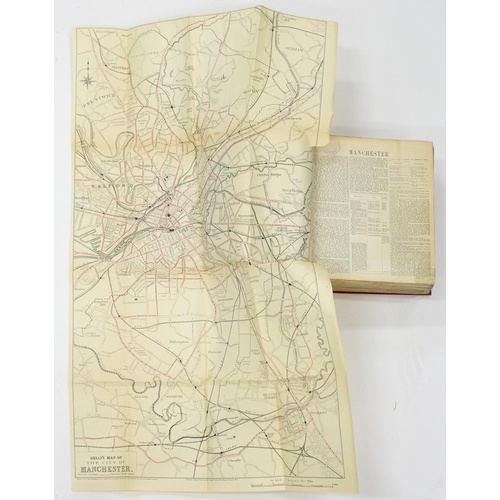 482 - SLATER'S MANCHESTER, SALFORD AND SUBURBAN DIRECTORY 1920, FOLDING PLANS, ONE REPAIRED, TITLE INCOMPL... 