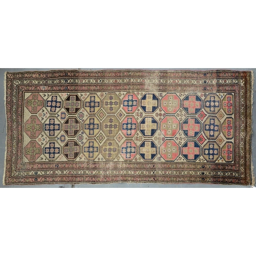 625 - A RUG, 238 X 113CM