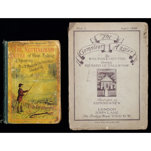 839 - FLOAT FISHING AND SPINNING IN THE NOTTINGHAM STYLE, 1885  2nd edition, revised and enlarged, half ti... 