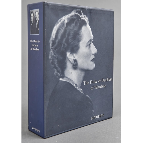 1053 - Sale Catalogue.   The Duke and Duchess of Windsor  ,  Sotheby's New York, September 11-19, 1987, thr... 