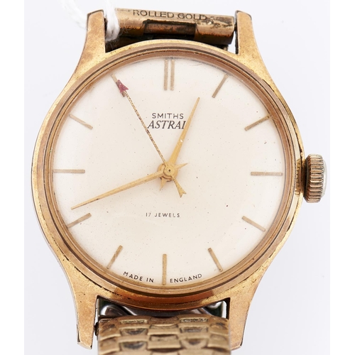 315 - A Smiths gold plated wristwatch, Astral, 33mm