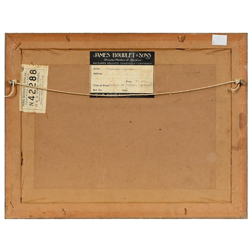 1485 - Francois V Clarke-Fort (b.1914) - Prahas de Rochas, oil on board, 24.5 x 33cm