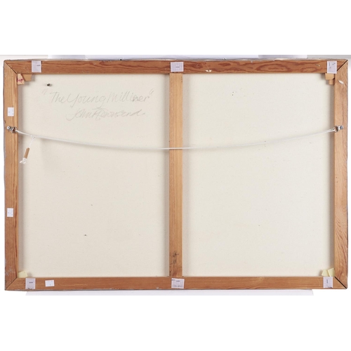 1529 - John Richard Townsend (1930-2013) - The Young Milliner, oil on canvas, signed lower left, 61 x 92cm,... 