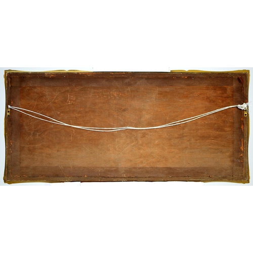 1562 - R Naboli, (fl early 20th century) - On the Nile,  signed, gouache, 24 x 75cm and F Leoni - On the Me... 