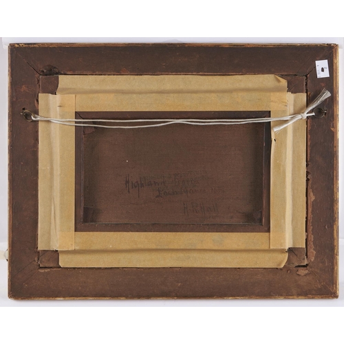 1578 - Henry Robinson Hall (1859-1927) - Highland Cattle, Loch Katrine; Highland Rovers, Loch Maree, a pair... 