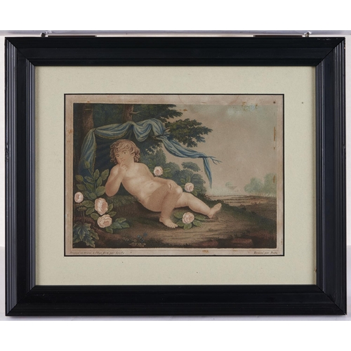 1579 - Joseph Pastorini (1775-1839) after William Marshall Craig, c1765-c1834) - A Cup of Delight, etching ... 