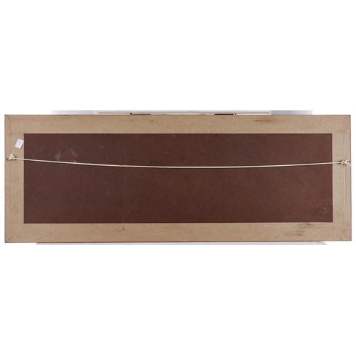 1599 - Japanese School, early 20th c - Deer in a Park with Buildings and Lanterns, signed (in red) Nitsusho... 