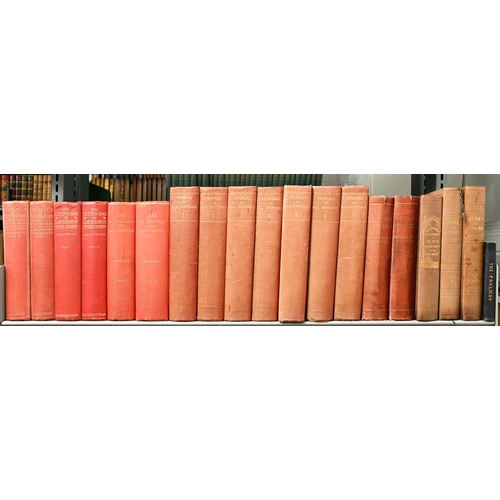 301 - Books. Miscellaneous general shelf stock, 19th c and later (five shelves)