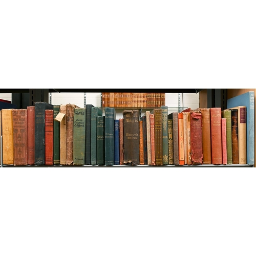 302 - Books. Miscellaneous general shelf stock, 19th c and later (five shelves)