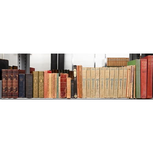 303 - Books. Miscellaneous general shelf stock, 19th c and later (four and a half shelves)... 