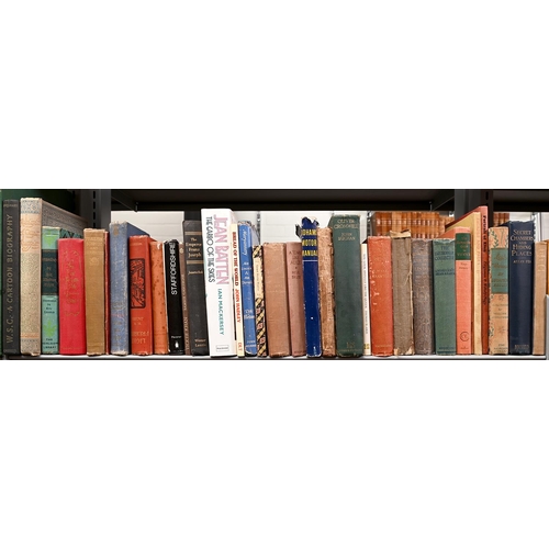 303 - Books. Miscellaneous general shelf stock, 19th c and later (four and a half shelves)... 