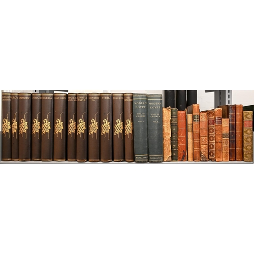 304 - Books. Miscellaneous general shelf stock, to include Victorian biography, the Bradenham Edition of t... 