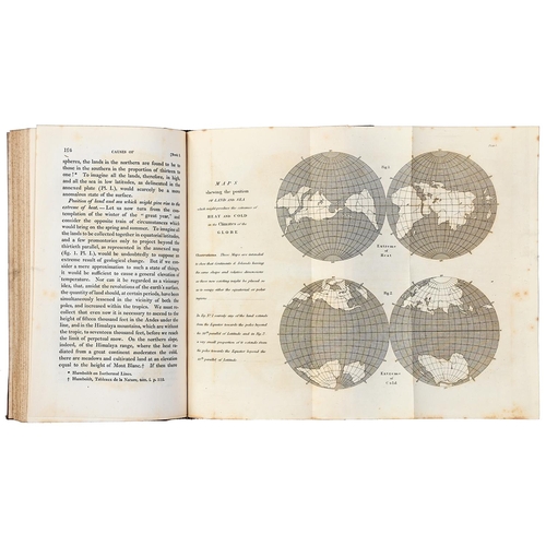 397 - Lyell (Charles) - Principles of Geology, fifth edition, four volumes, engraved frontispiece, folding... 